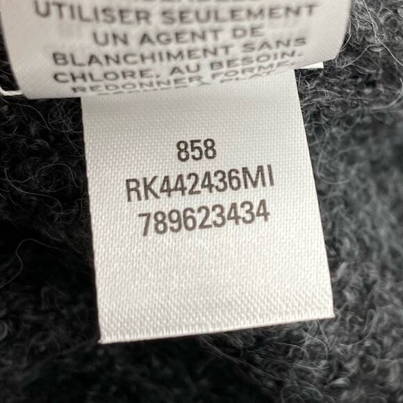 NEW ABOUND Charcoal Gray Turtleneck Sweater Size Small Soft Cozy Loungewear - Picture 7 of 7